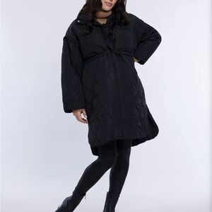 Motherhood Black Puffer Coat